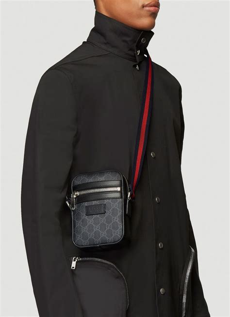 gucci men cross bag|shoulder bag gucci crossbody men's.